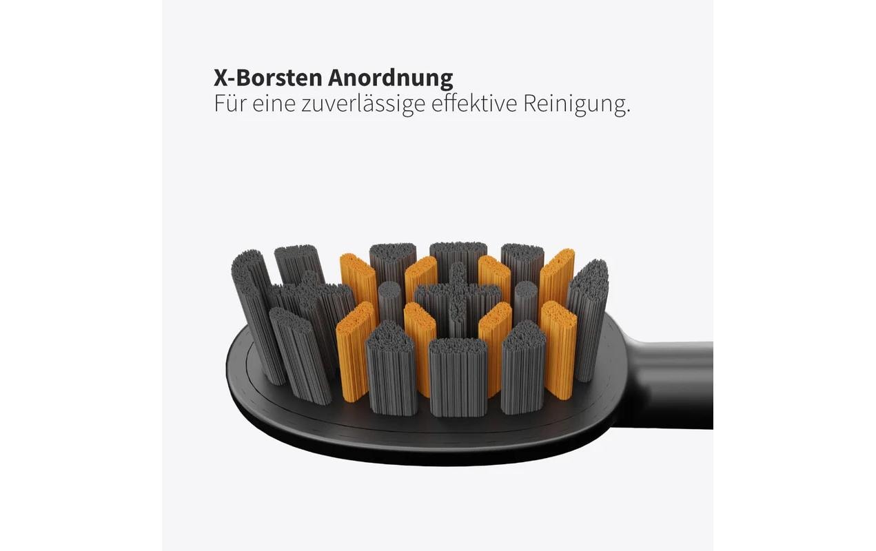 Zahnheld Ersatzbürsten Pro-X Clean – für Schallzahnbürste Gero – 3 Stk, weiss