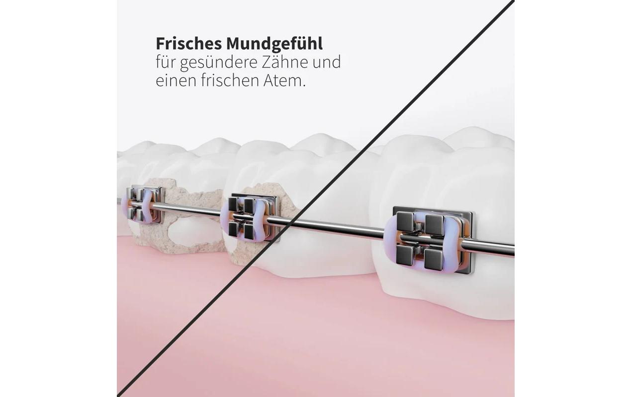 Zahnheld Ersatzdüse Basic – für Zahnheld Munddusche Aquadent – 3 Stk, schwarz