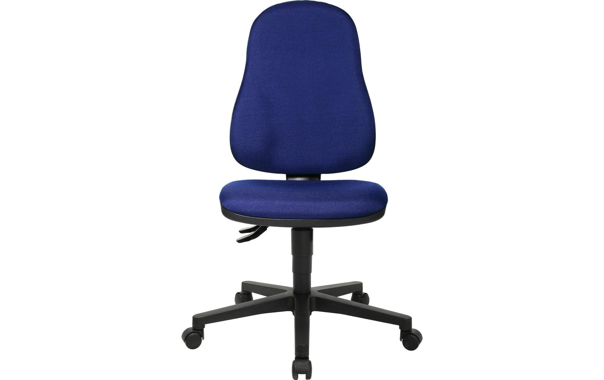 Topstar Point 60 Bürostuhl – Polsterrücken – Königsblau, 40–52 cm, bis 110 kg