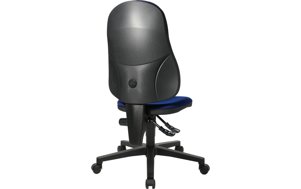 Topstar Point 60 Bürostuhl – Polsterrücken – Königsblau, 40–52 cm, bis 110 kg