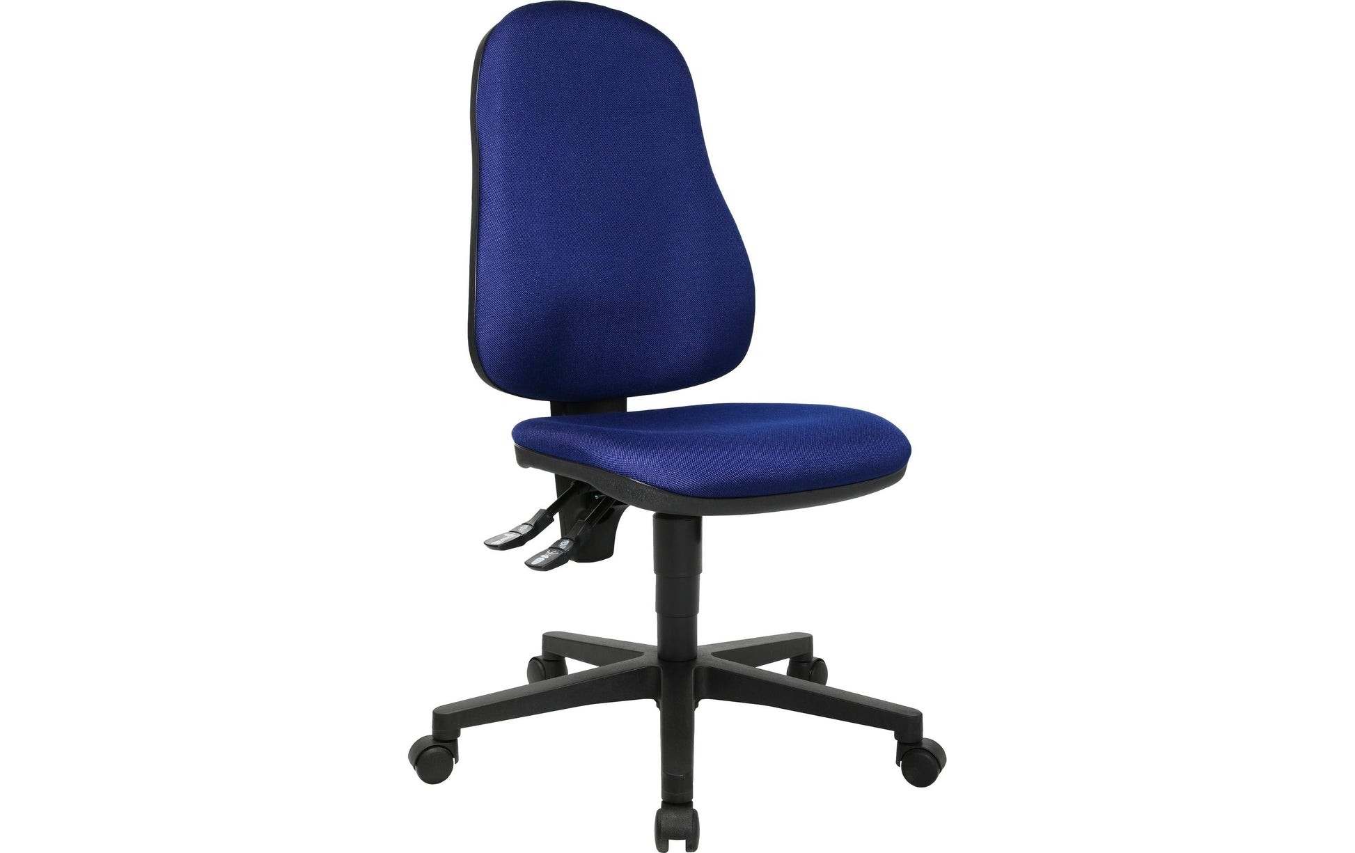 Topstar Point 60 Bürostuhl – Polsterrücken – Königsblau, 40–52 cm, bis 110 kg