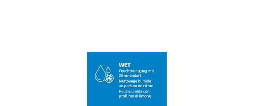 Edi Clean Reinigungstuch – Zitronenduft – 21 × 28 cm – 20 Stk.