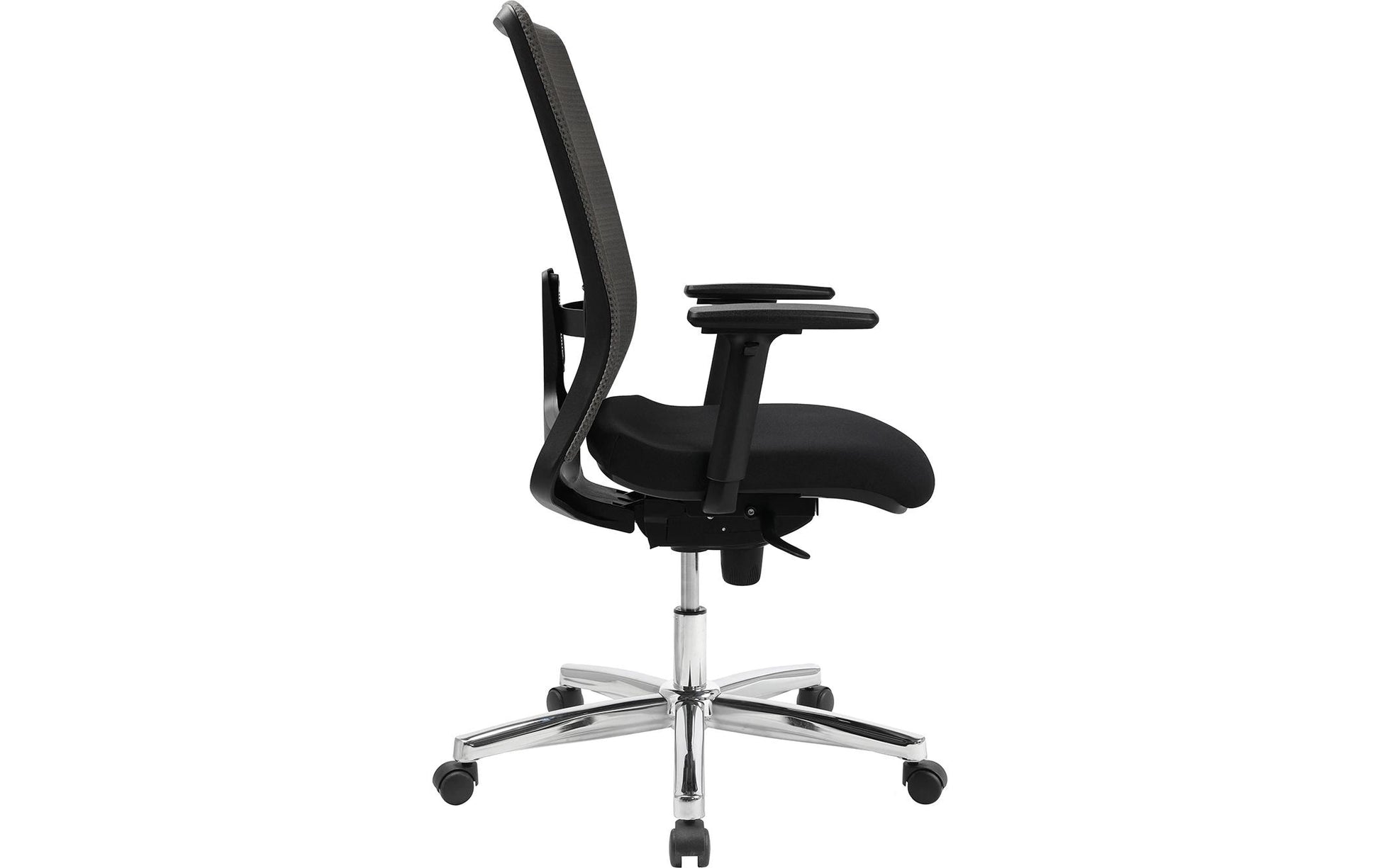 Topstar Airpoint II Bürostuhl – Netzrücken – Grau, mit Armlehnen, 42–54 cm, bis 110 kg