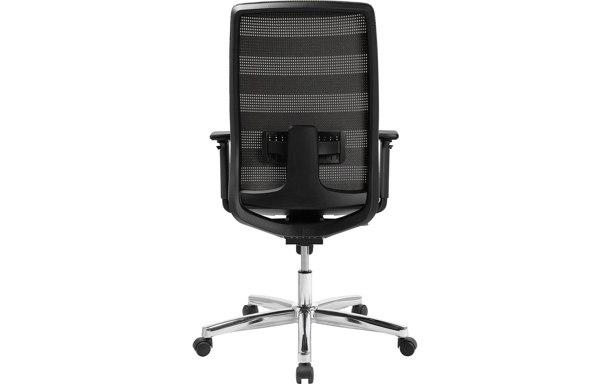 Topstar Airpoint II Bürostuhl – Netzrücken – Grau, mit Armlehnen, 42–54 cm, bis 110 kg