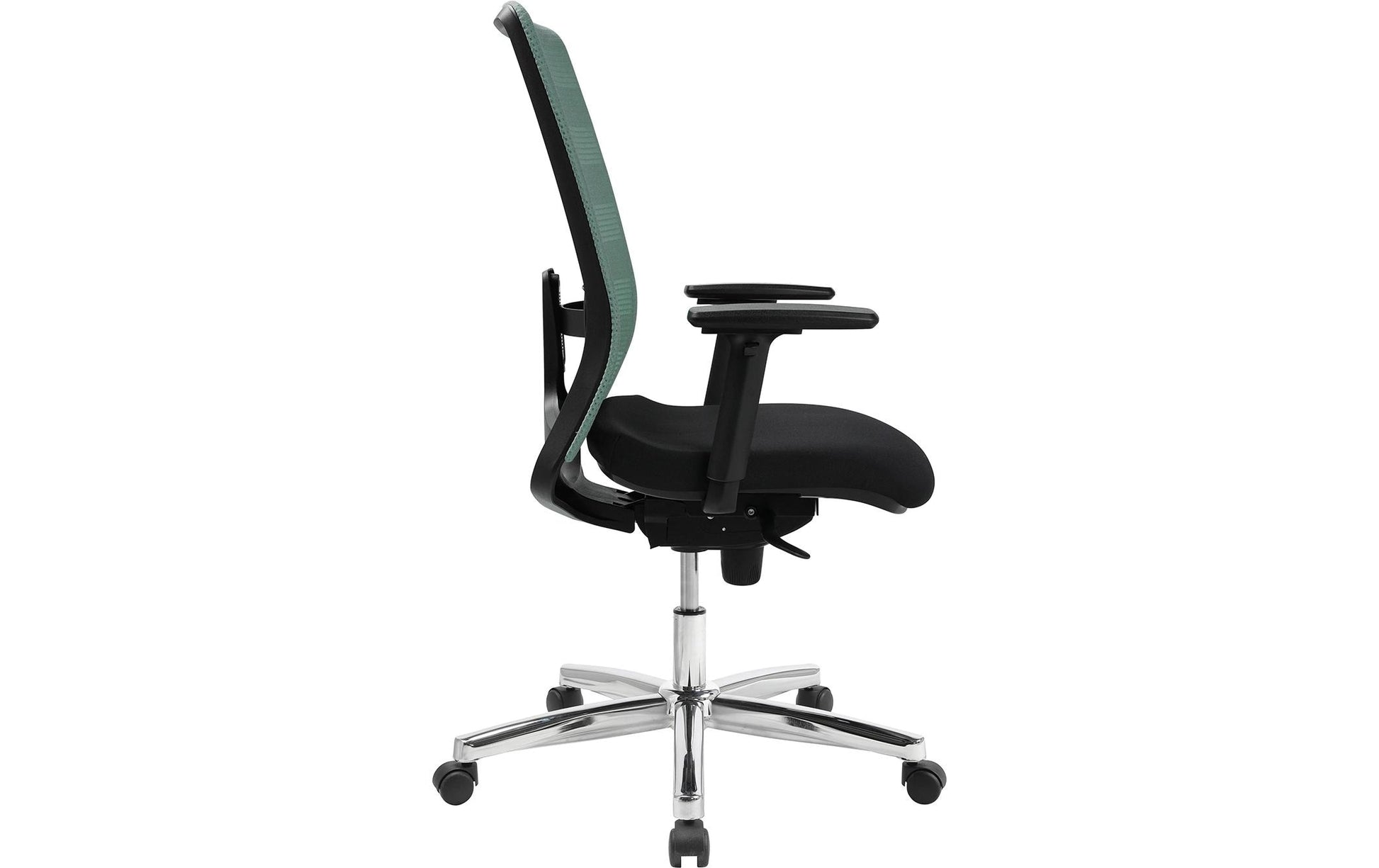 Topstar Airpoint II Bürostuhl – Netzrücken – Mint, mit Armlehnen, 42–54 cm, bis 110 kg
