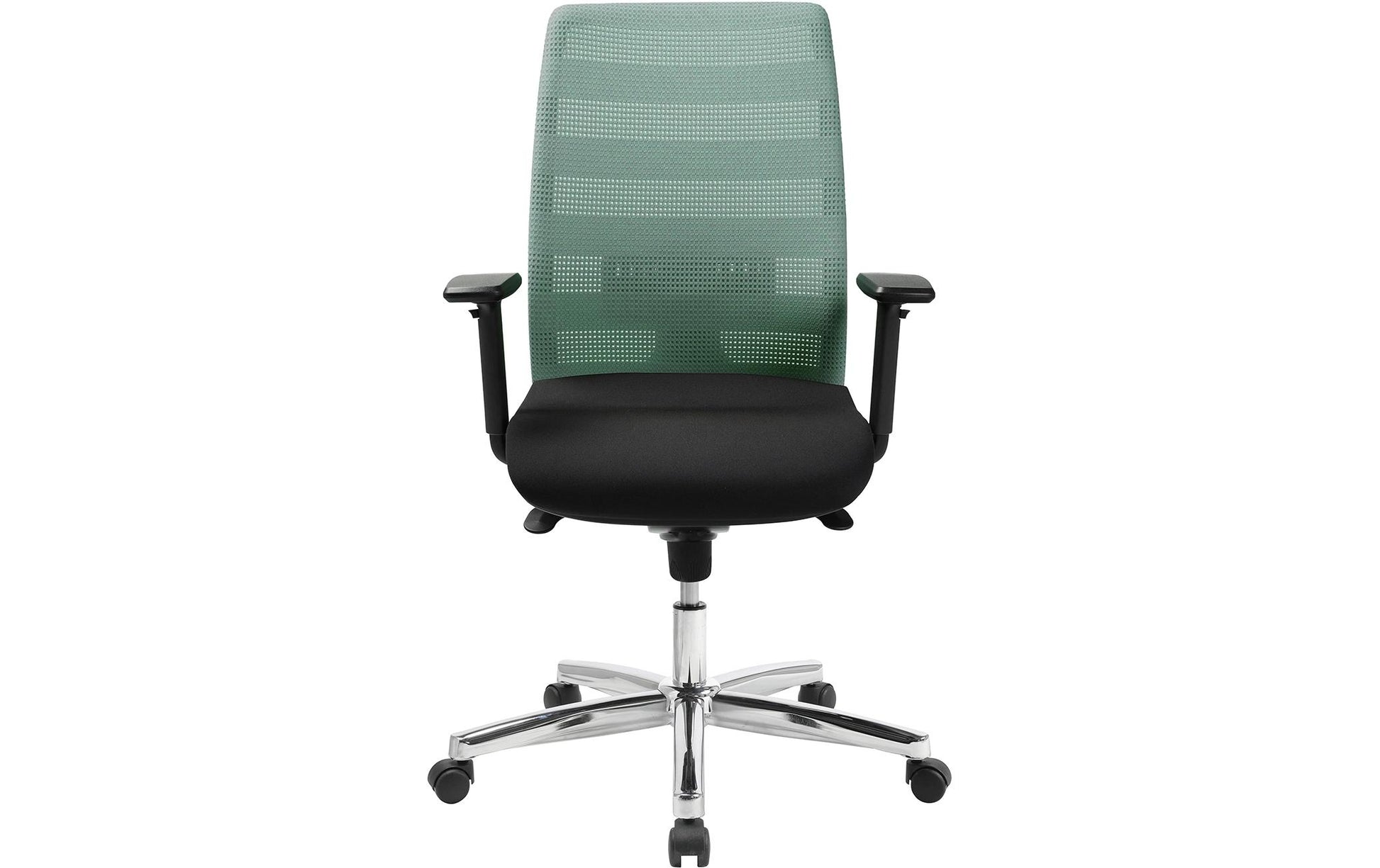 Topstar Airpoint II Bürostuhl – Netzrücken – Mint, mit Armlehnen, 42–54 cm, bis 110 kg