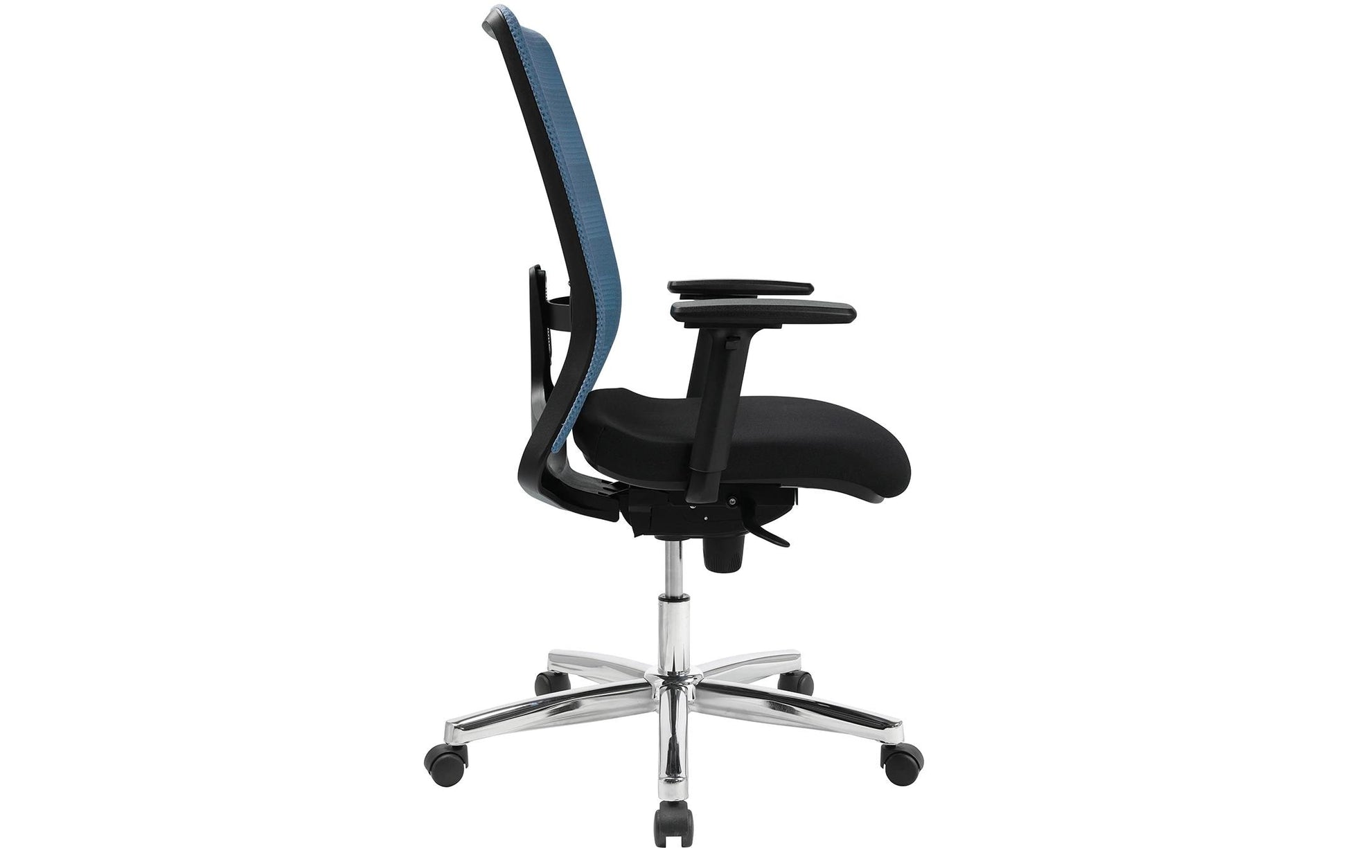 Topstar Airpoint II Bürostuhl – Netzrücken – Petrol, mit Armlehnen, 42–54 cm, bis 110 kg