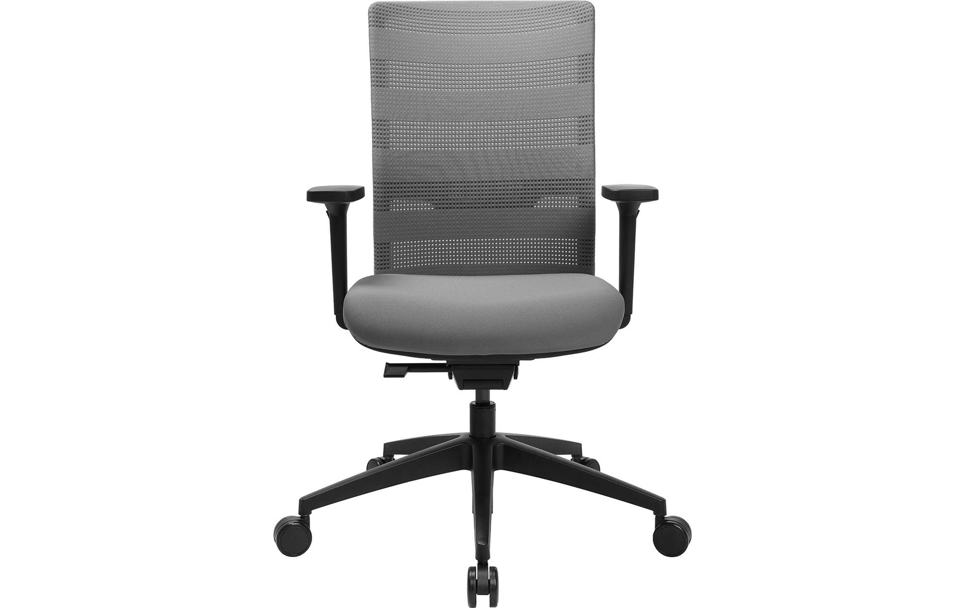 Topstar Sitness Airwork Bürostuhl – Netzrücken – Grau, Armlehnen