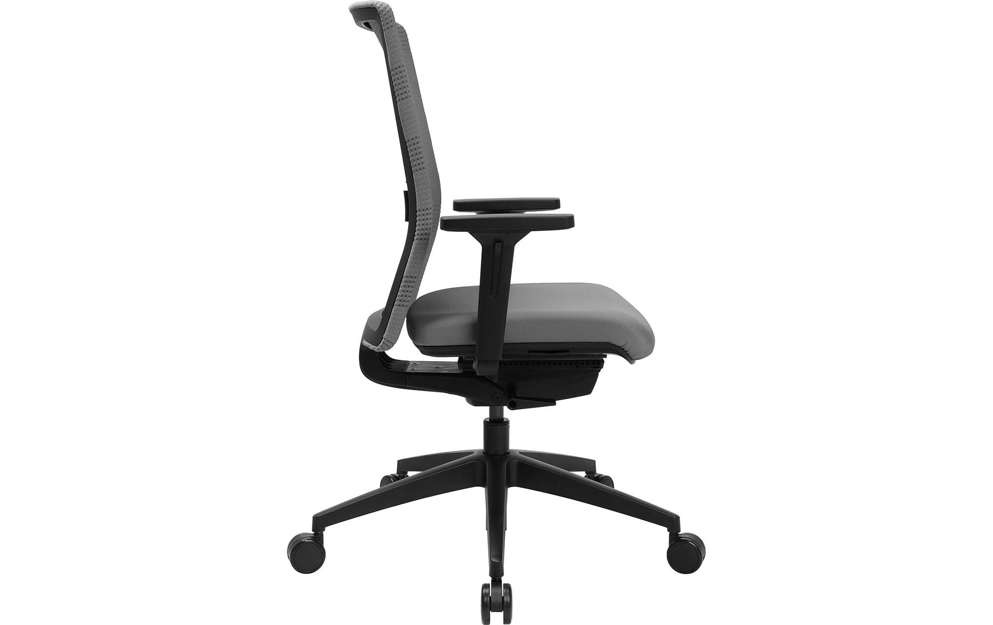 Topstar Sitness Airwork Bürostuhl – Netzrücken – Grau, Armlehnen