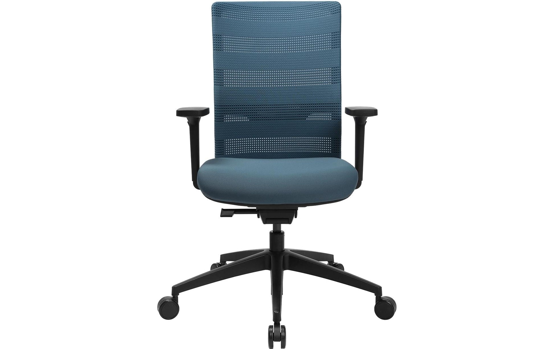 Topstar Sitness Airwork Bürostuhl – Netzrücken – Petrol, mit Armlehnen, 45–57 cm, bis 110 kg