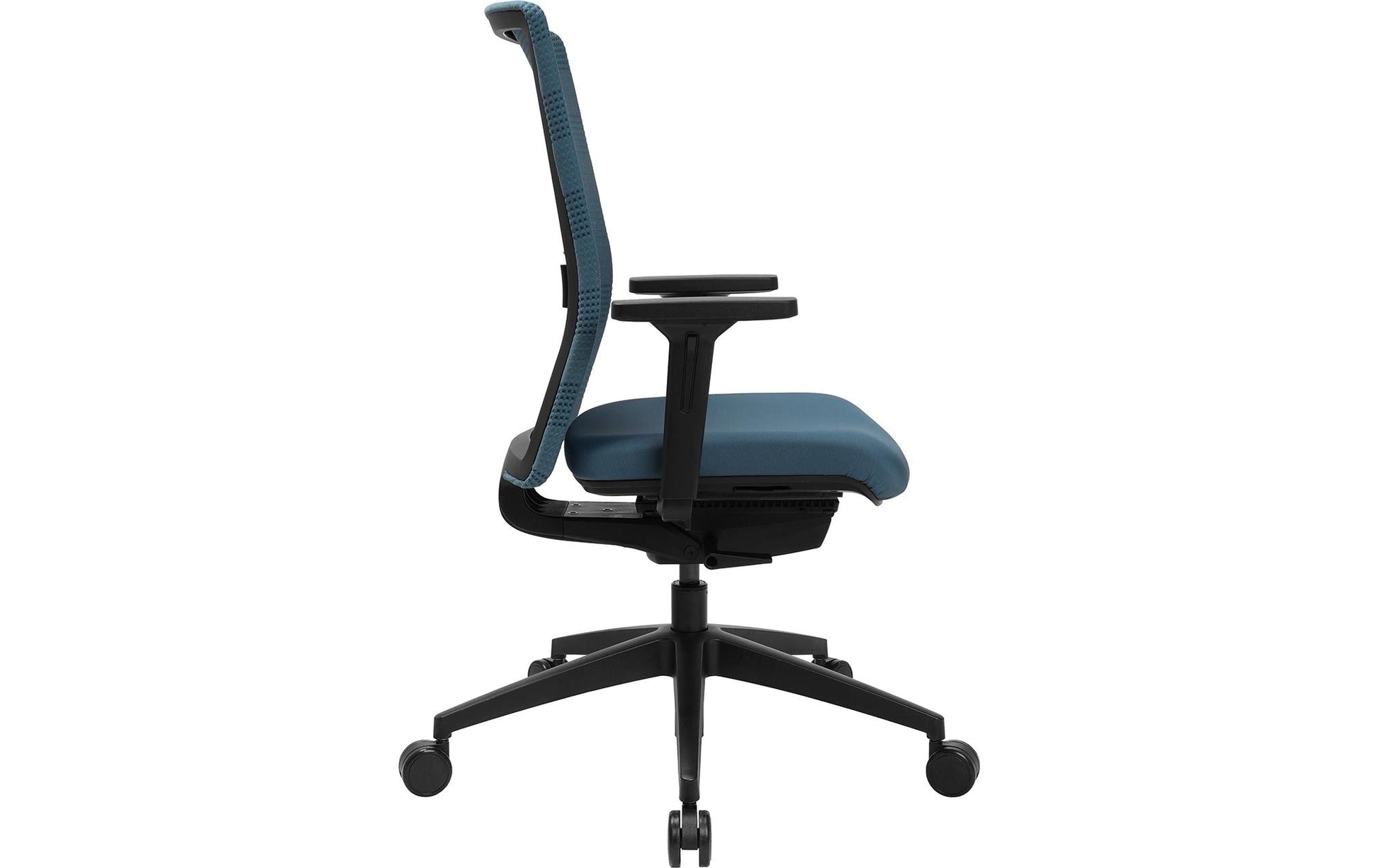 Topstar Sitness Airwork Bürostuhl – Netzrücken – Petrol, mit Armlehnen, 45–57 cm, bis 110 kg