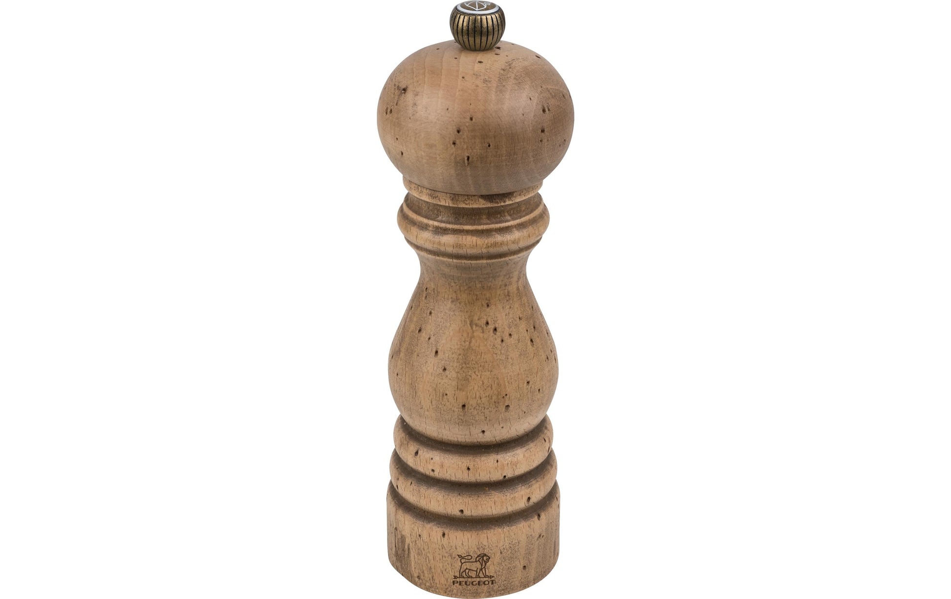 Peugeot Paris – Salz-/Pfeffermühle 18 cm, Buchenholz/Edelstahl, Braun