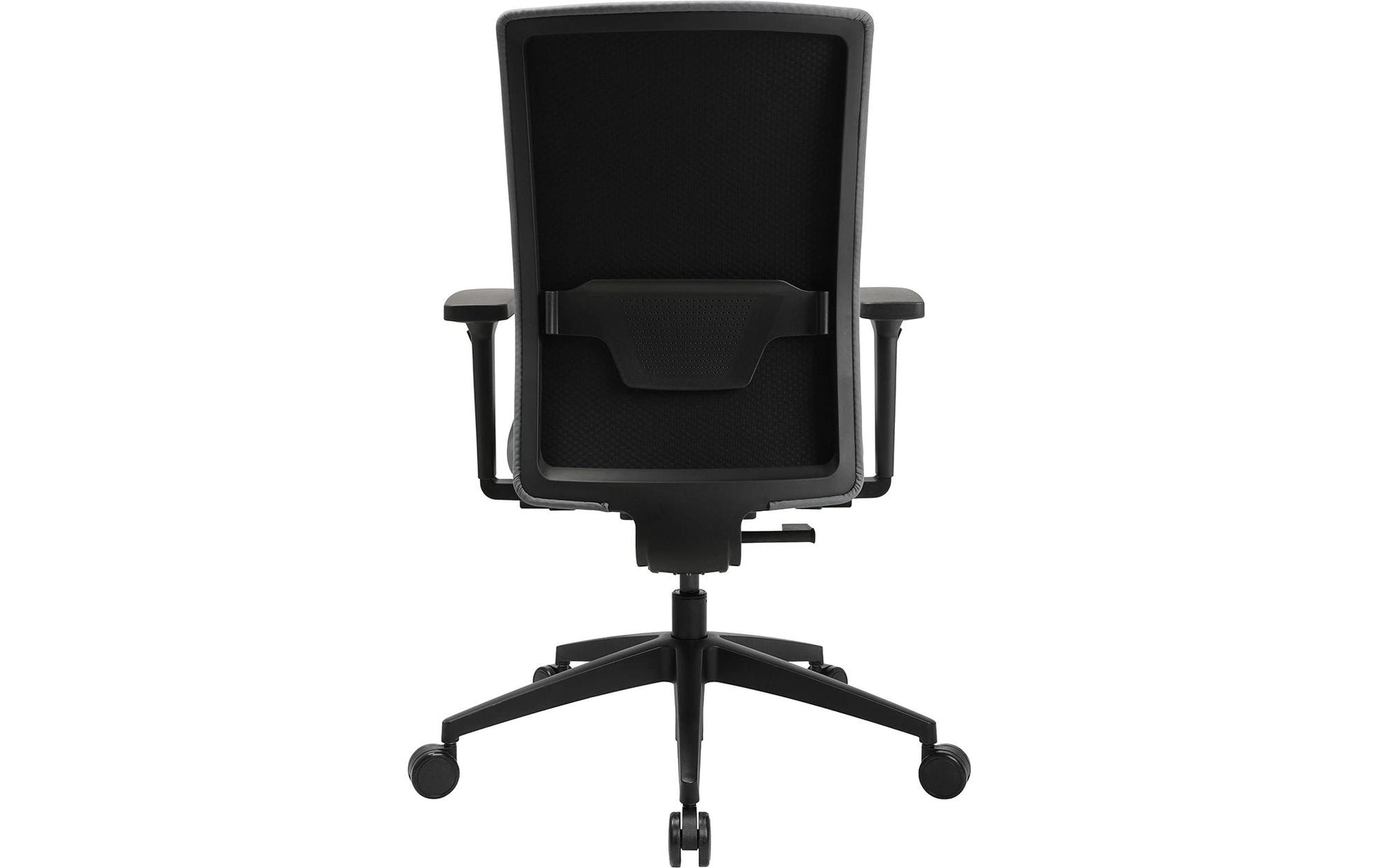 Topstar Sitness Airwork G Bürostuhl – Polsterrücken/Polyester – Grau, mit Armlehnen, 45–57 cm, bis 110 kg