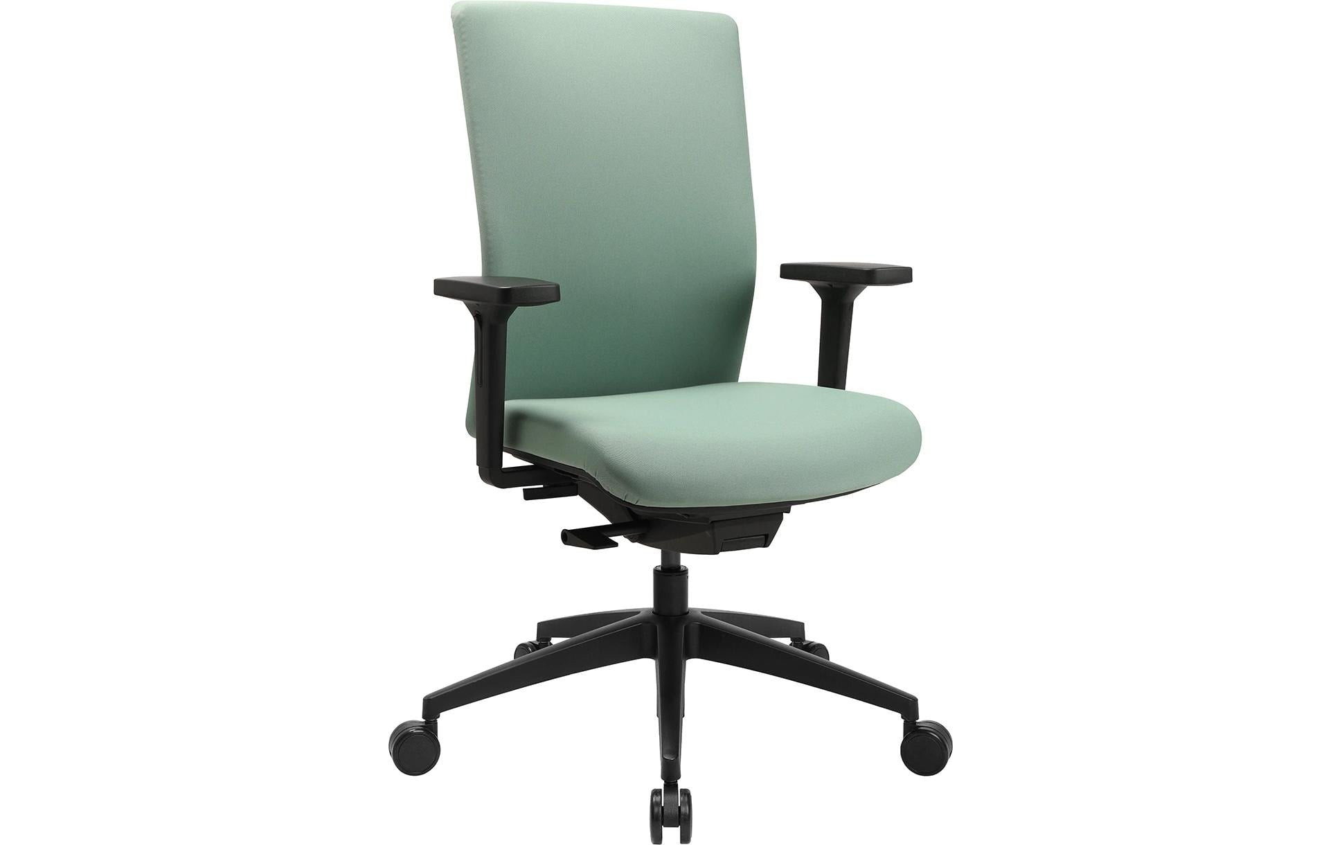 Topstar Sitness Airwork G Bürostuhl – Polsterrücken – Mint, Armlehnen, 45–57 cm, bis 110 kg
