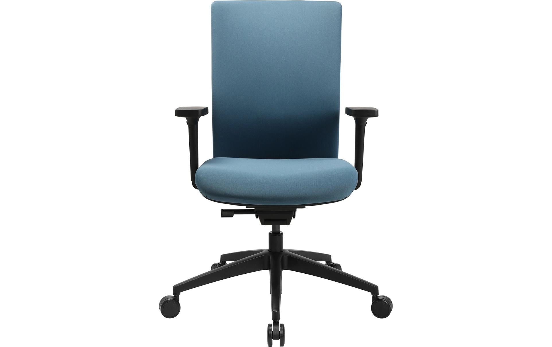 Topstar Sitness Airwork G Bürostuhl – Polsterrücken – Petrol, Armlehnen, 45–57 cm, bis 110 kg
