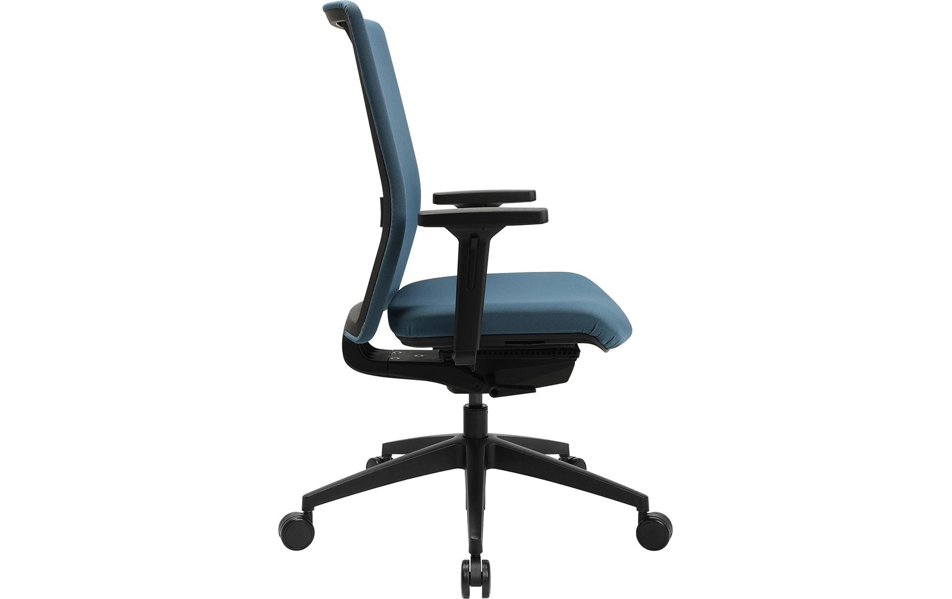 Topstar Sitness Airwork G Bürostuhl – Polsterrücken – Petrol, Armlehnen, 45–57 cm, bis 110 kg
