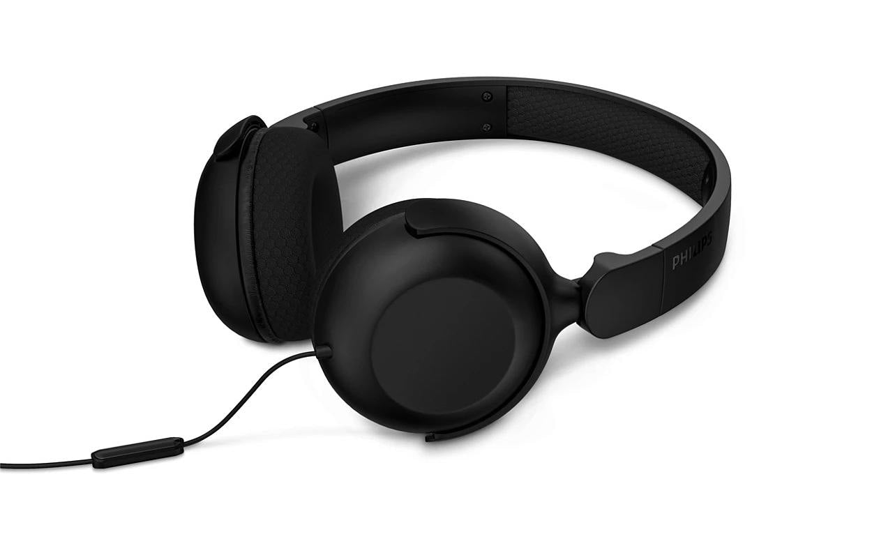 Philips TAH2100BK/00 On-Ear Kopfhörer – Kabelgebunden, Schwarz
