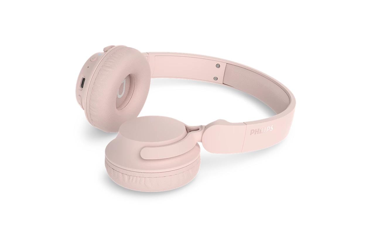 Philips TAH4000PK/00 Over-Ear Kopfhörer – BT 6.0, USB-C, Rosa