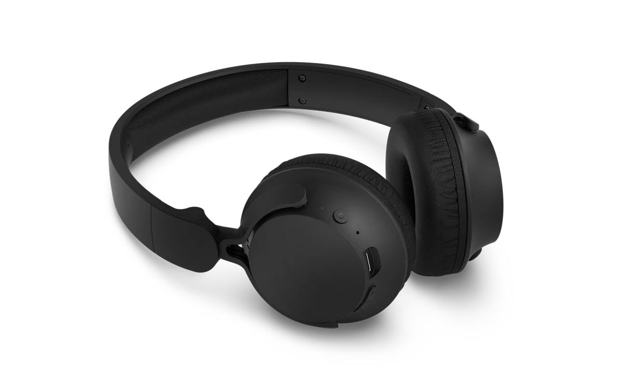 Philips TAH4500BK/00 On-Ear Kopfhörer – BT 6.0, ANC, Schwarz
