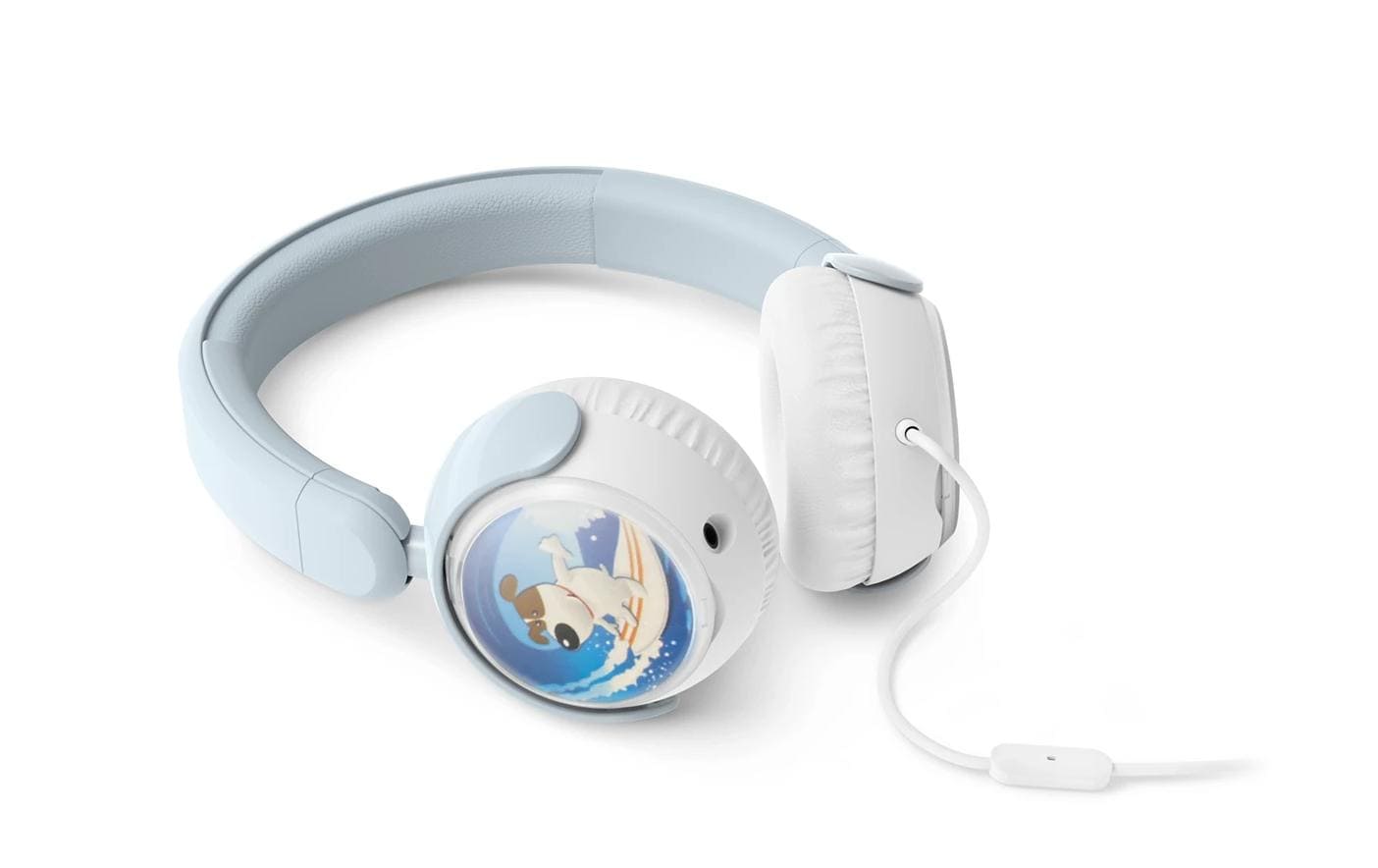 Philips TAK2000BL/00 Kinderkopfhörer – On-Ear, Kabelgebunden, 85 dB Lautstärke-Limit, Blau