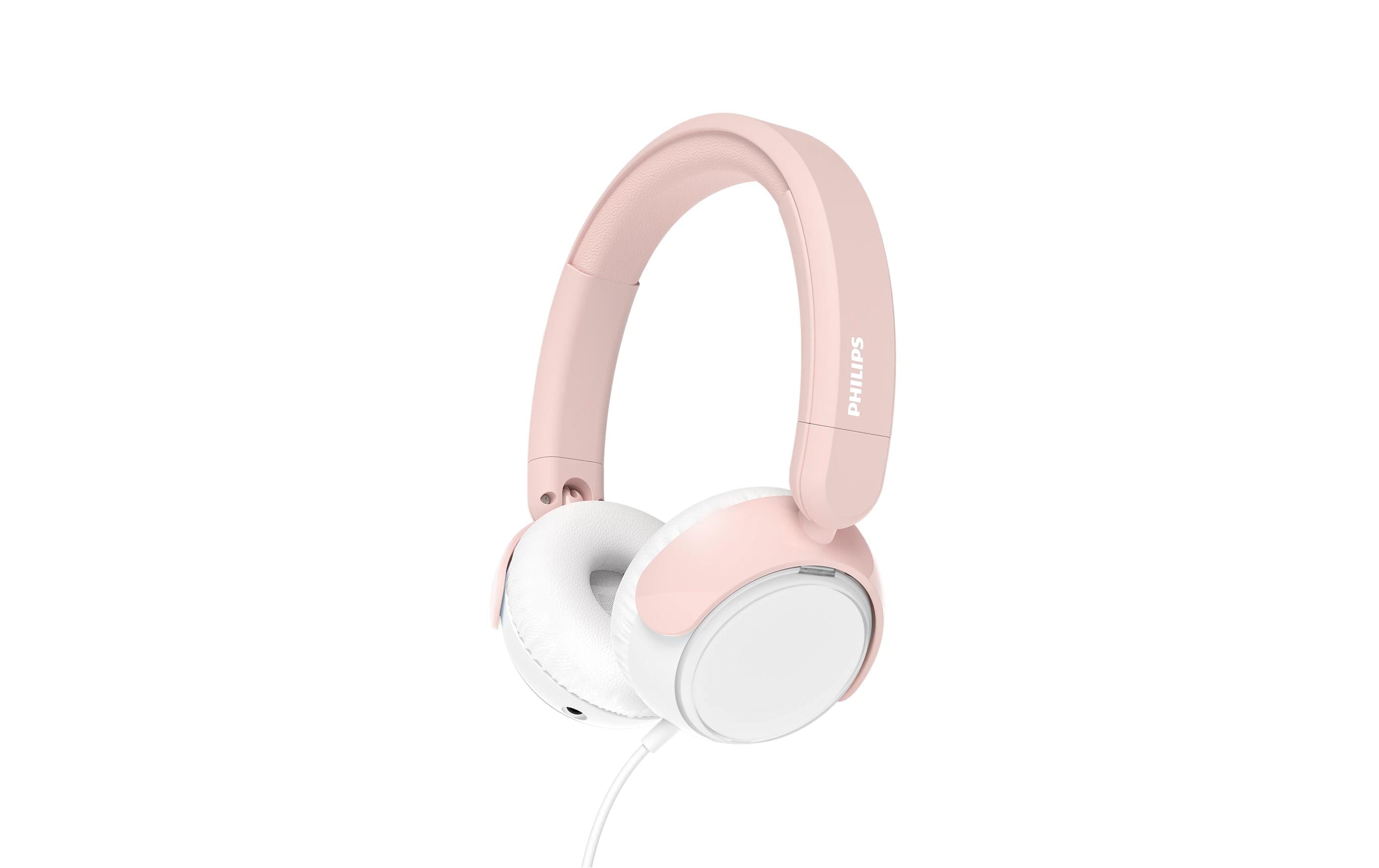 Philips TAK2000PK/00 Kinderkopfhörer – On-Ear, Kabelgebunden, Rosa