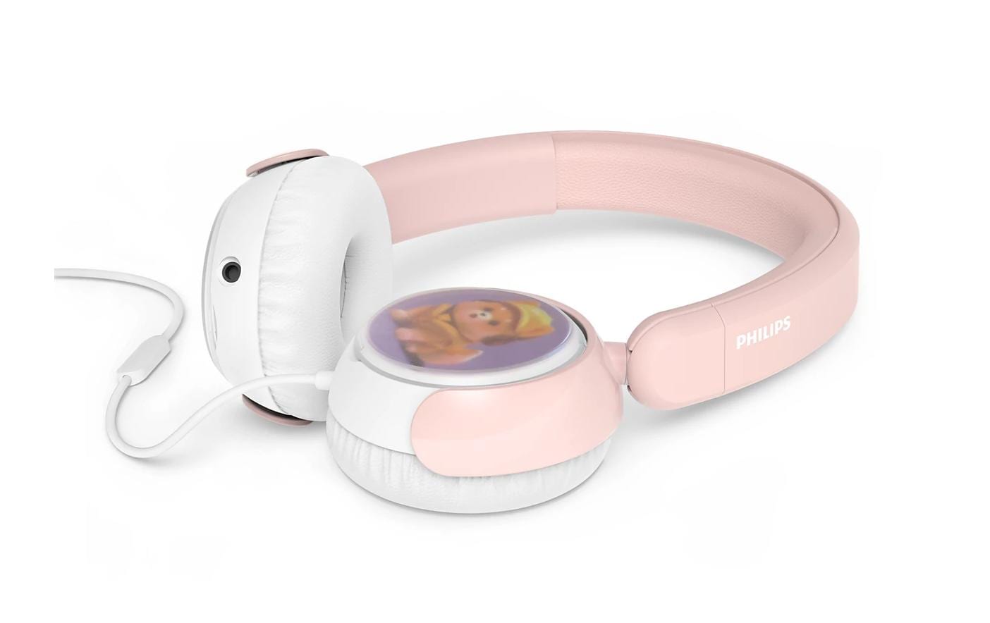 Philips TAK2000PK/00 Kinderkopfhörer – On-Ear, Kabelgebunden, Rosa