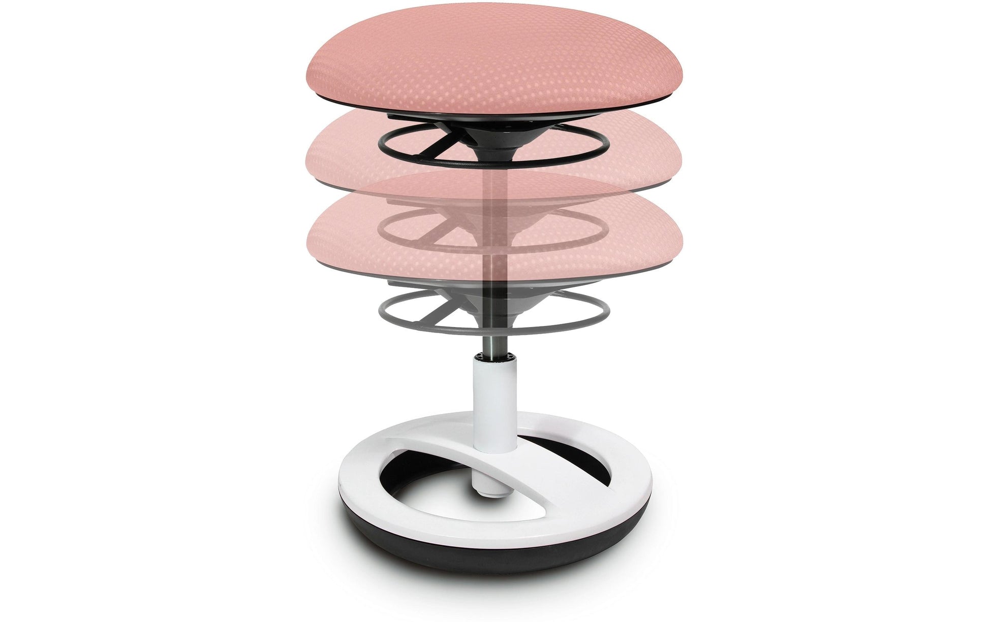 Topstar Sitness Bobby Kinder-Bürostuhl – Stoff – Rosa, 40 cm, bis 60 kg