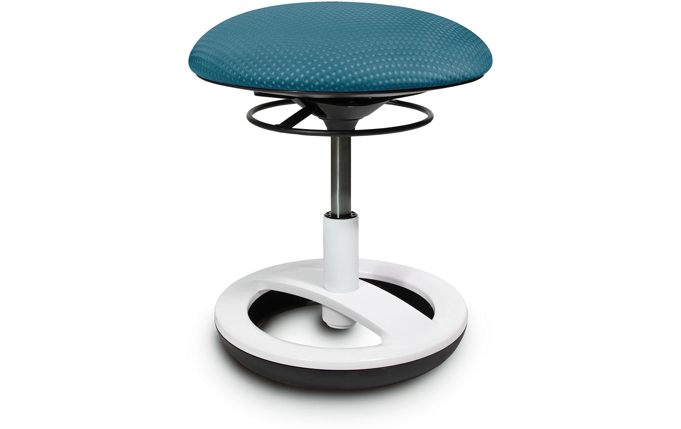 Topstar Sitness Bobby Kinder-Bürostuhl – Stoff – Petrol, 40 cm, bis 60 kg