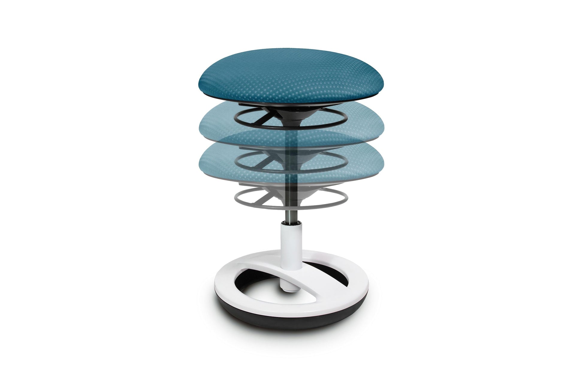 Topstar Sitness Bobby Kinder-Bürostuhl – Stoff – Petrol, 40 cm, bis 60 kg