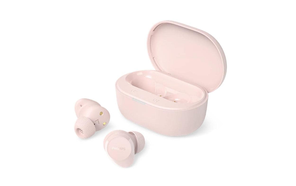 Philips TAT1300PK/00 TWS In-Ear – ANC, mit Ladecase, Rosa, BT 6.0