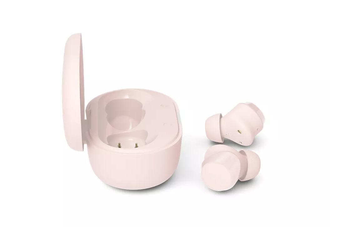 Philips TAT1300PK/00 TWS In-Ear – ANC, mit Ladecase, Rosa, BT 6.0