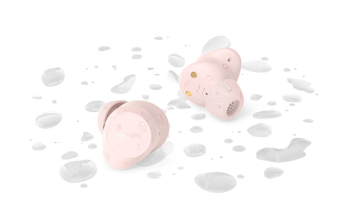 Philips TAT1300PK/00 TWS In-Ear – ANC, mit Ladecase, Rosa, BT 6.0