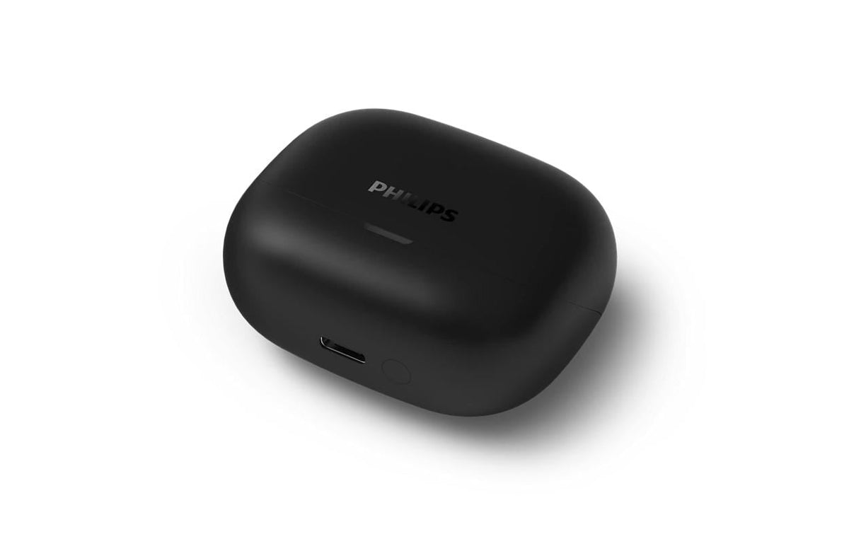 Philips TAT3000BK/00 TWS In-Ear – ANC, mit Ladecase, Schwarz, BT 6.0