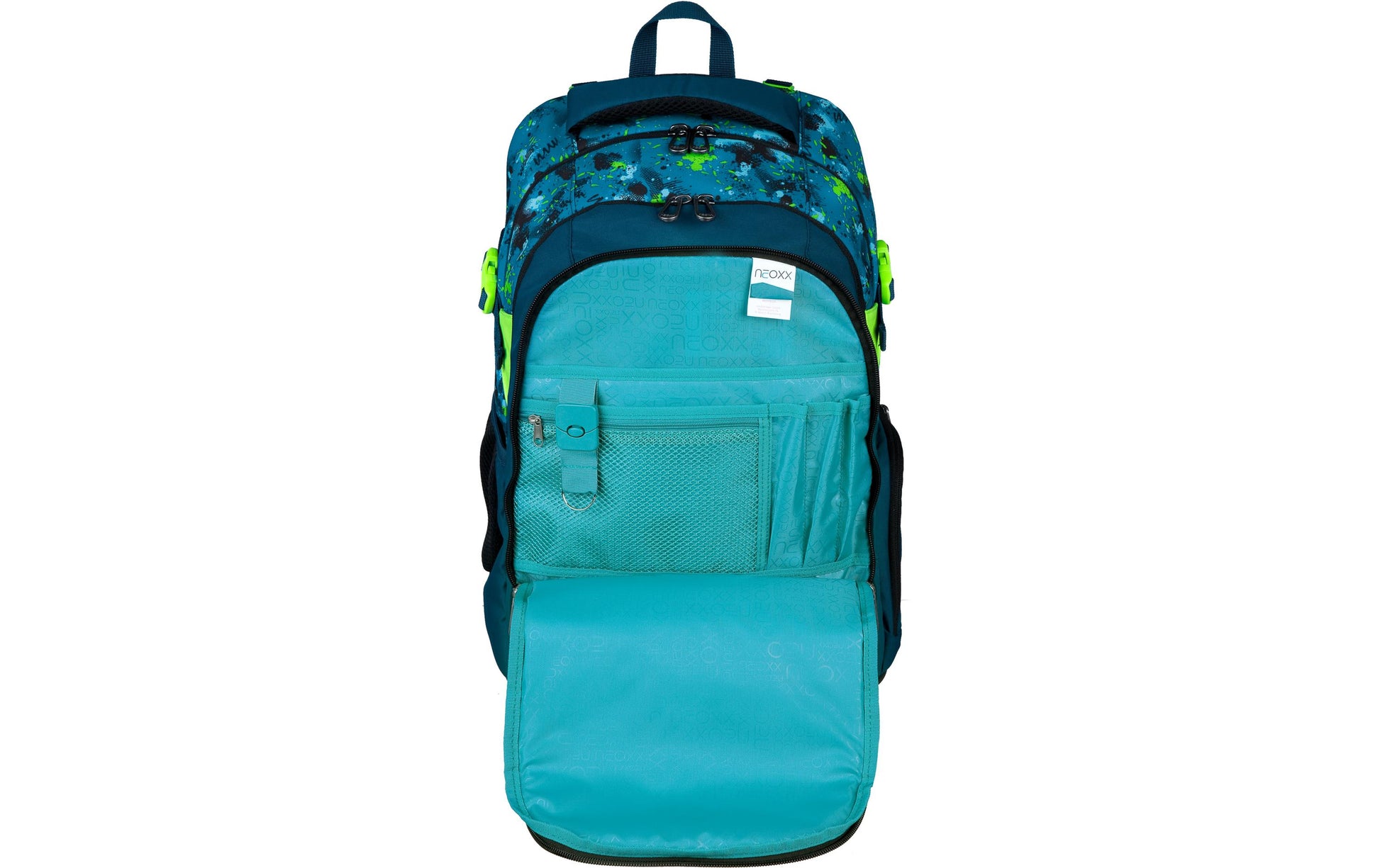 Neoxx Schulrucksack, Petrol, 26 l, 31×45,5×24 cm