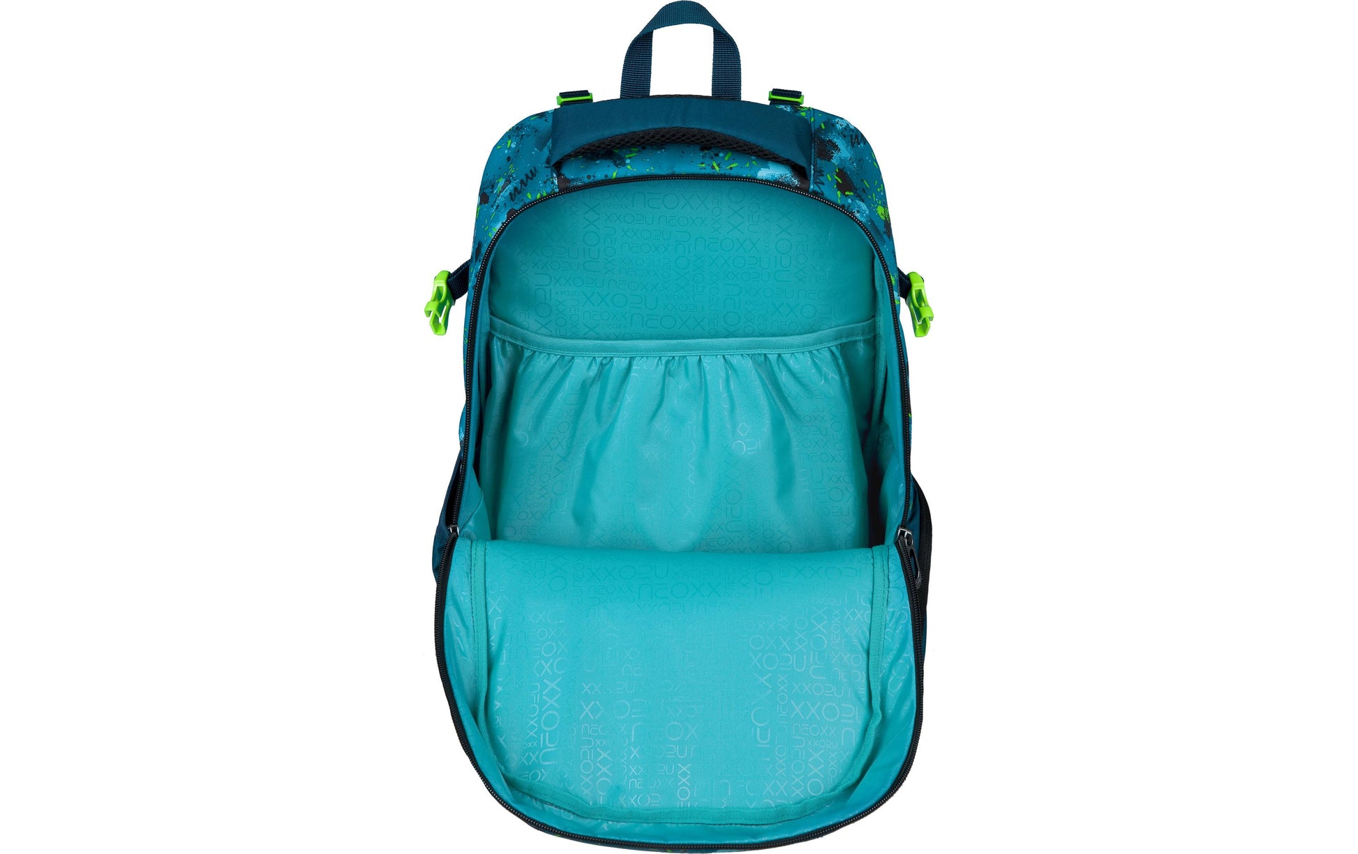 Neoxx Schulrucksack, Petrol, 26 l, 31×45,5×24 cm