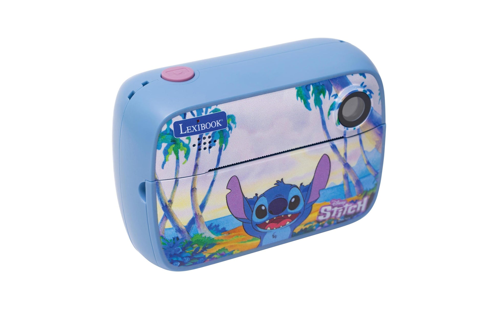 Lexibook DISNEY Stitch StarCAM Sofortdrucker – Kompaktkamera, 1,3 MP, SD/USB-C, blau