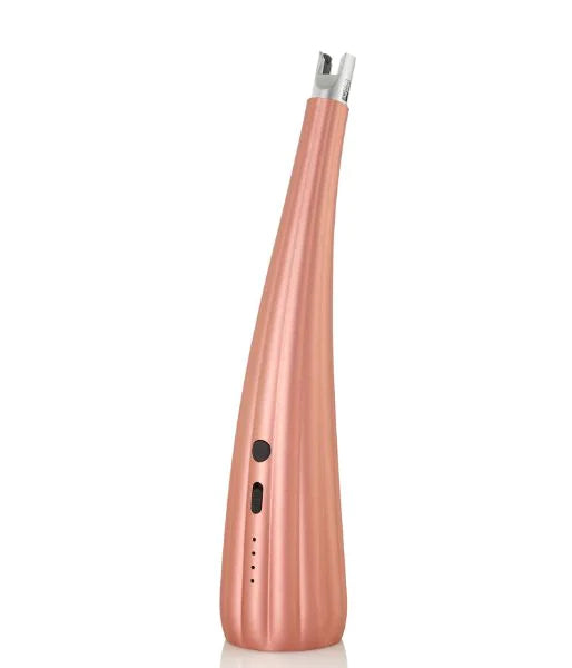 AdHoc Küchenanzünder, Edelstahl/Kunststoff, Ø 4,8 × 21,3 cm, Roségold, mit Akku, USB-Ladekabel