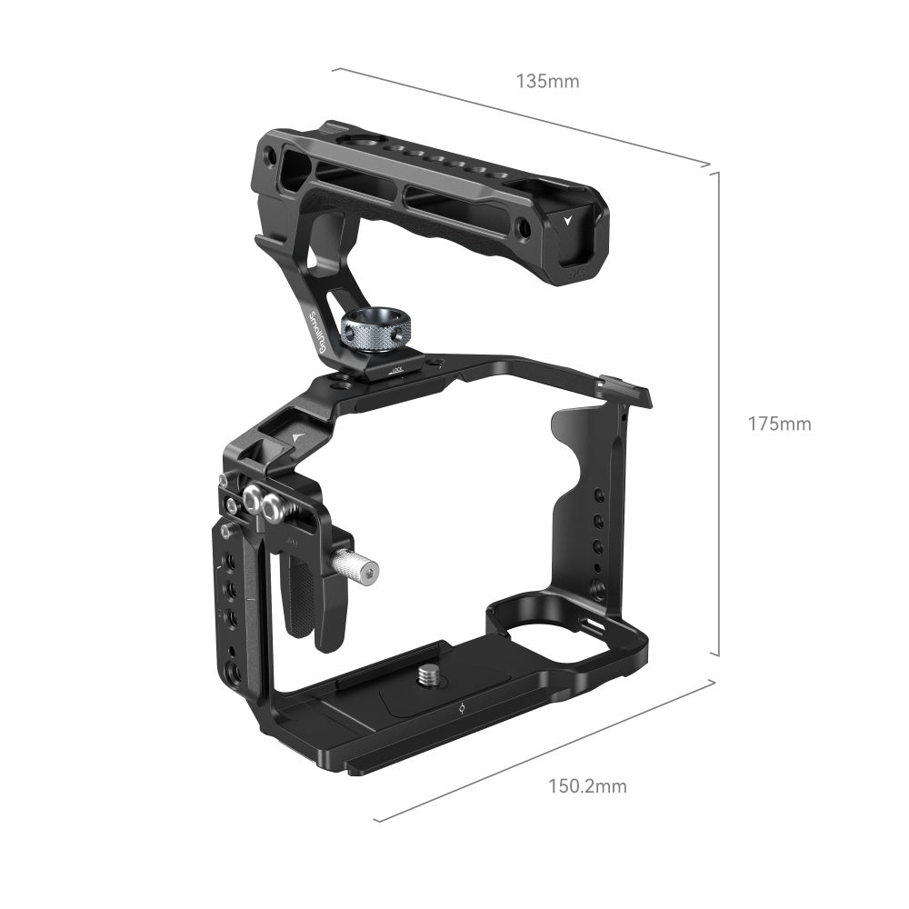 SmallRig 4198 Cage Kit – für Sony Alpha 7 III, Alpha 7R III – Schwarz
