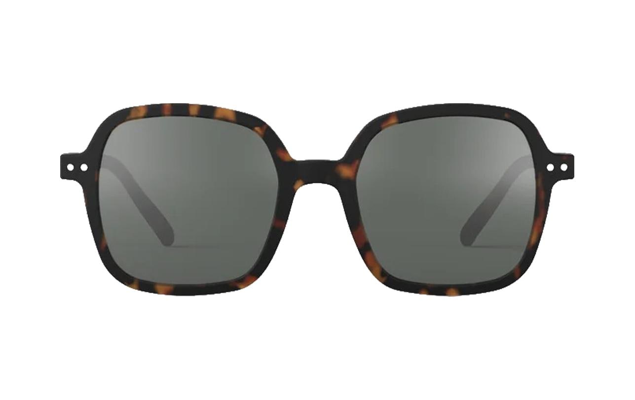 Izipizi Schutzbrille Office The Oversized Square – Braune Gläser, 100 % UV-Schutz, Schildpatt
