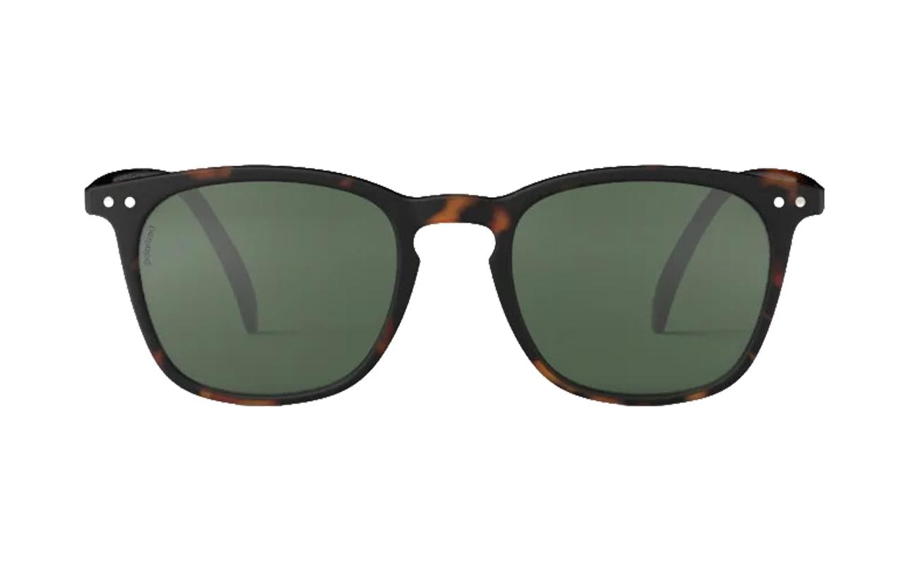 Izipizi Schutzbrille – Grüne Gläser, 100 % UV-Schutz, Rahmenfarbe Schildpatt
