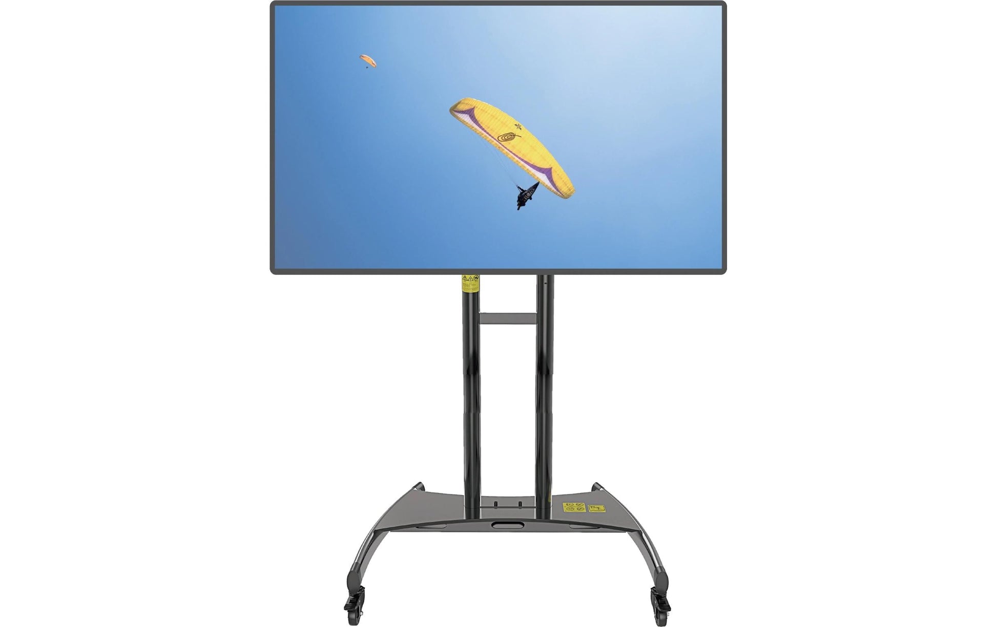 Audioraq TV-Wagen – bis 85" – VESA 200×200–800×600 – bis 90 kg, höhenverstellbar, mit Rollen