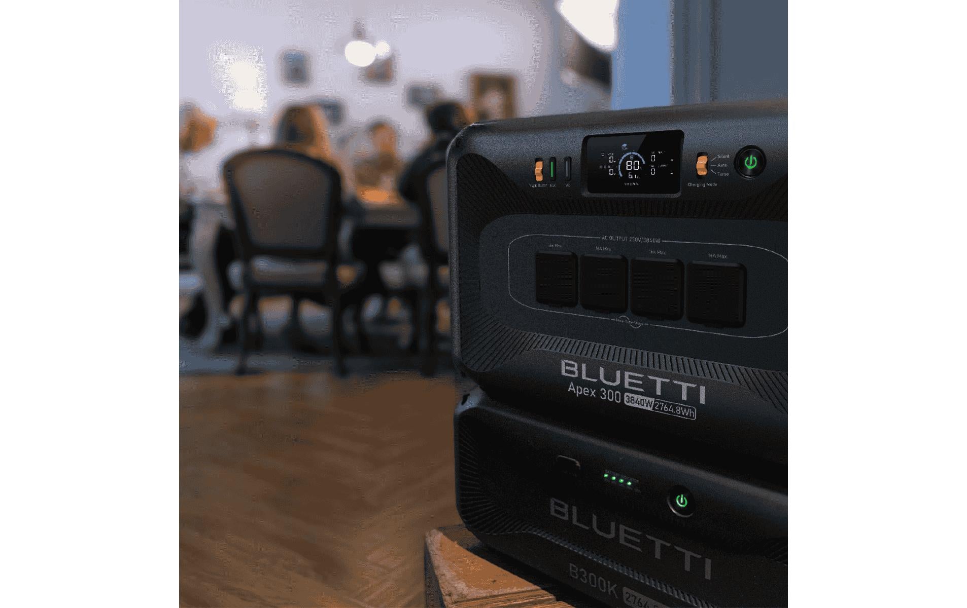 Bluetti Apex300 – Powerstation, 2765 Wh, 300 W AC, LiFePO4