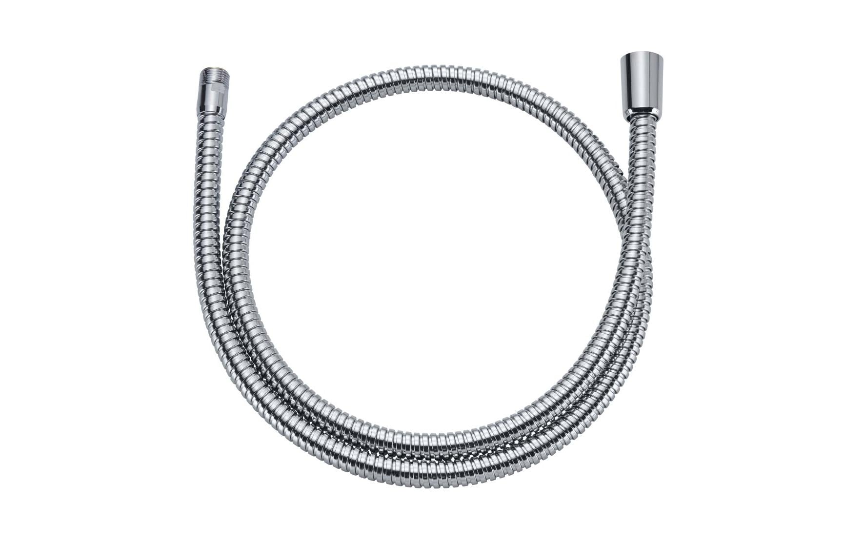 Laufen Auszugsschlauch – Länge 1,3 m, Anschluss 1/2, 3/8, Edelstahl/Messing, Verchromt, für Küche