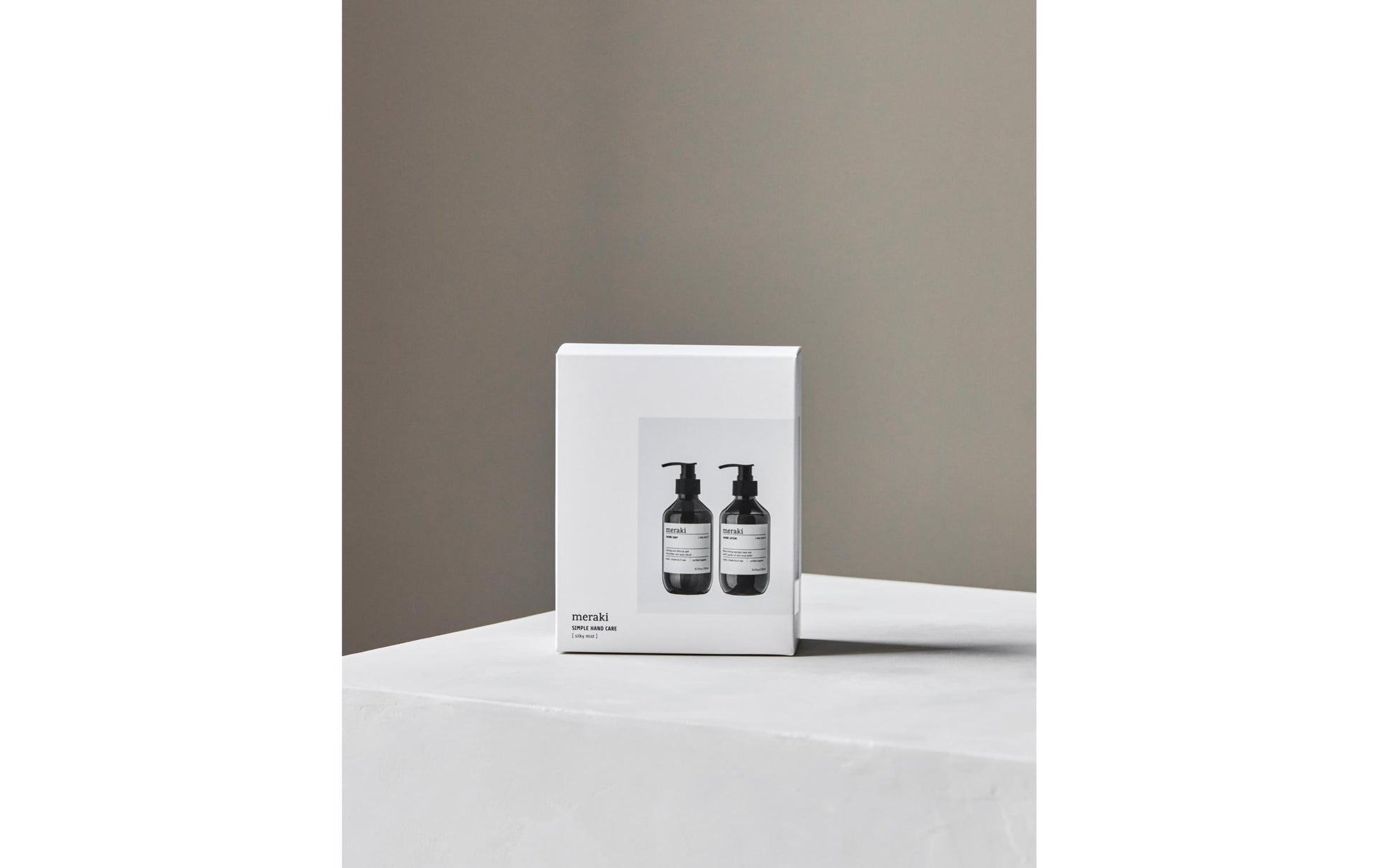 Cisco meraki Geschenkset Silky Mist – Handseife & Handlotion – je 275 ml