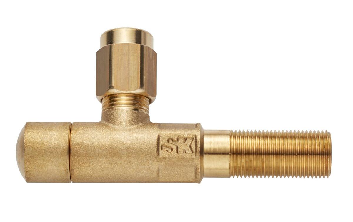 Laufen Kurzes Eck-Regulierventil – Anschluss 3/8", Messing, verchromt, für Küche, Waschbecken
