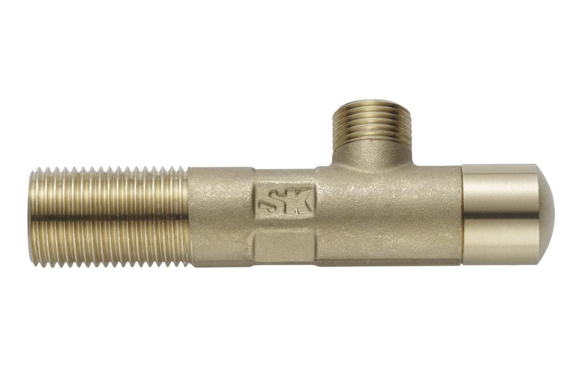 Laufen Kurzes Eck-Regulierventil – Anschluss 1/2", Messing verchromt, Breite 11 mm, Tiefe 20 mm