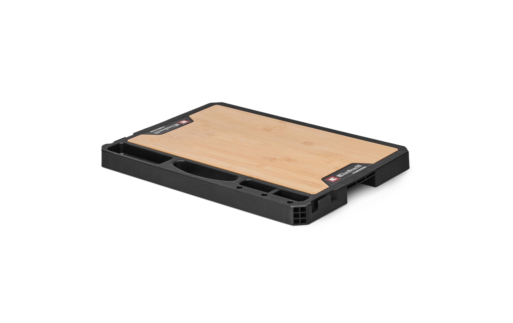 Einhell E-Case Arbeitsplatte – mit Handgriff, Klickverschluss, B 360 × H 42 × T 500 mm, für Einhell E-Case