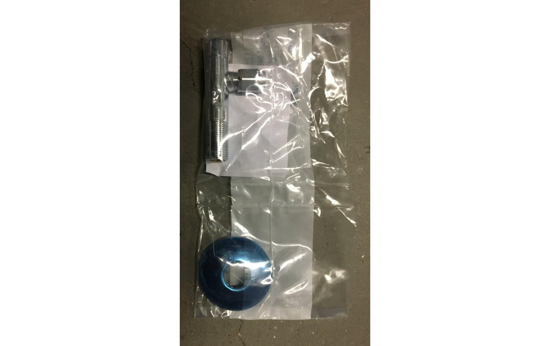 Laufen Kurzes Eck-Regulierventil – Anschluss 1/2" / 10 mm, Messing verchromt, für Küche, Lavabo
