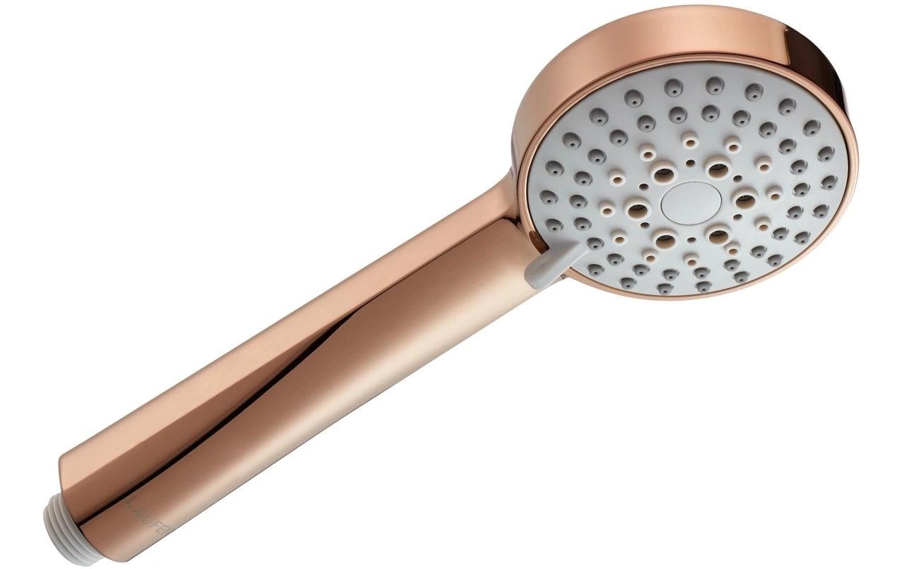 Laufen Duschbrause Stella 80 – Kunststoff, Roségold
