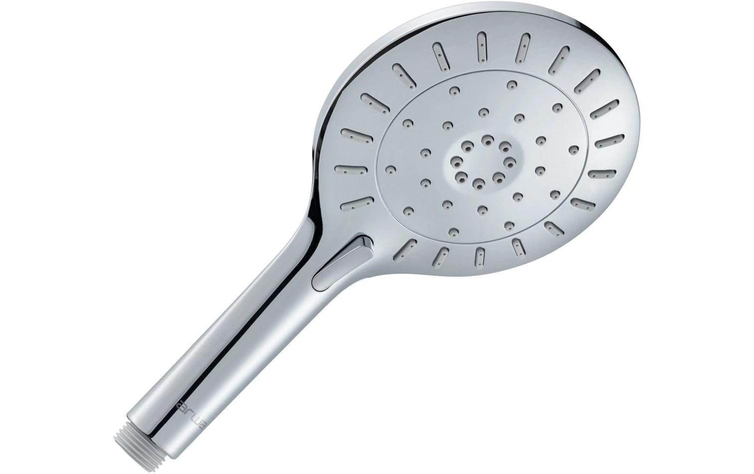 Laufen Handbrause MyTwin120 – 3 Strahlarten, Silikon, Chrom Glanz